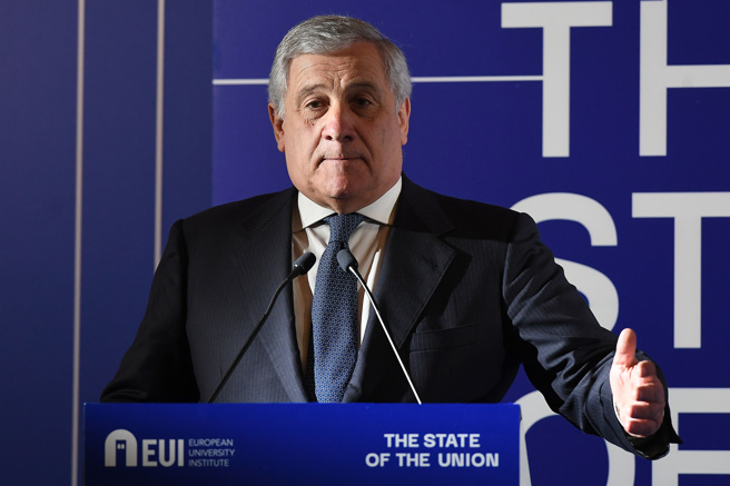 義大利外交部長塔賈尼表示，義大利可能退出一帶一路。(圖/達志影像)