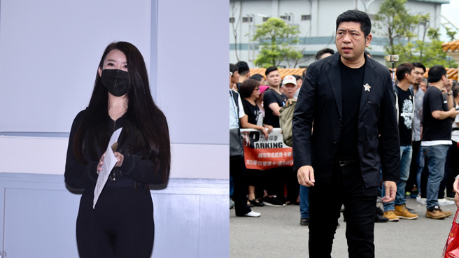 小红老师召开记者会揭露NONO过往的种种事件。(图／罗永铭摄、中时资料照)