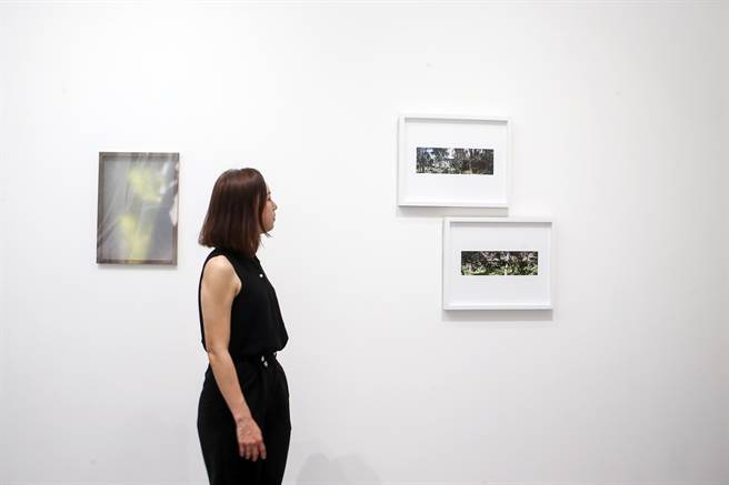 全台第一家奢石美学馆《M Museo》于新北市八里盛大开幕，「ss space space」艺廊也进驻「M Museo慕尚石材美学馆」，开幕首展以「移动的隐喻：一个空间的生成」为题，展览匯聚国内外艺术家谢淑妮、郑丞媛、王庆苹及彭禹慈作品展出。（邓博仁摄）