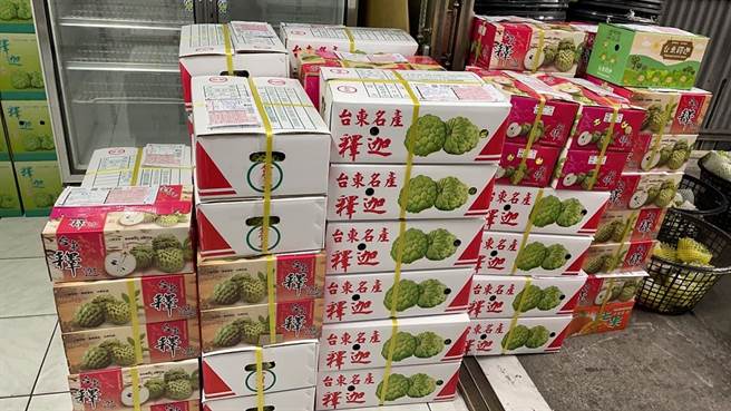 台灣釋迦將恢復銷陸，大目釋迦行情是否能因此回升，農民態度保守。（民眾提供／蕭嘉蕙台東傳真）