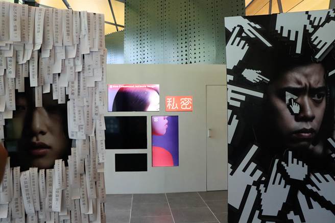 全台Me Too风暴持续延烧，屏县府21日在总图开「私密勿流-数位性私密影像散布防制」展，盼藉此唤起社会对此议题的重视。（谢佳潾摄）