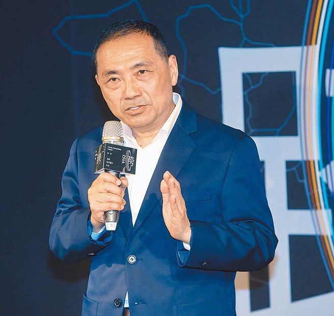 侯友宜的「大撒币」说引起蔡正元的强烈不满。（中时资料照，陈君玮摄）