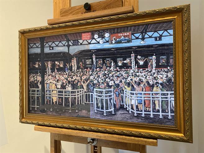 「艺术品．诊疗事－翁崑德的艺术与作品修护展」，呈现翁崑德作品修復前后风貌。（曹婷婷摄）