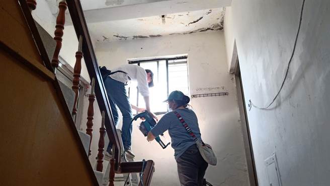 新北推危险建筑580专案，整合意愿达80％由市府启动公办都更。（新北市都更处提供）