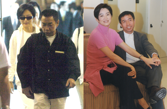 林青霞和邢李㷧1994年结婚。（图／中时资料照片）