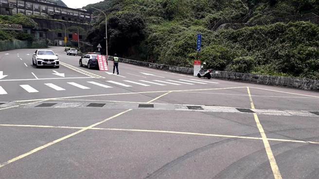 新北市警局启动「双Ａ级管制」之情形。（新北市警局提供／徐佑升新北传真）