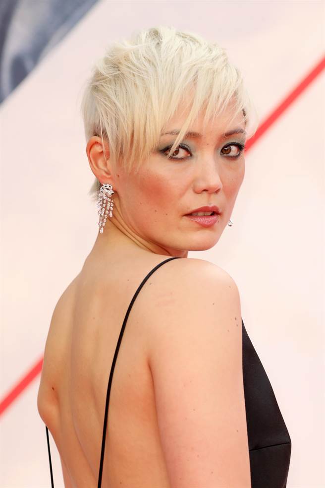 电影中饰演反派的「螳螂女」「螳螂女」庞克莱门捷夫。（UIP提供）