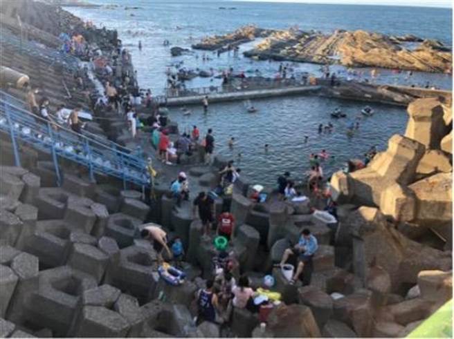 外木山的海興游泳池是知名景點，但由於相關設備老舊已產生安全疑慮，將於6月26日起封閉整修至12月2日。（摘自海興游泳協會／徐佑昇基隆傳真）