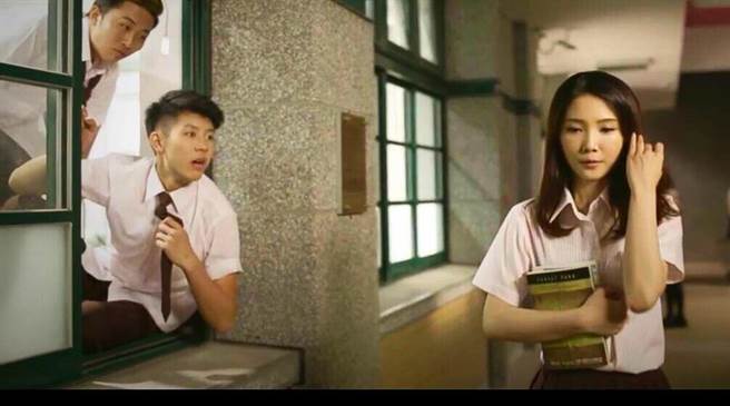 劉丞（左二）求學階段就有不少演出經驗。（艾迪昇傳播提供）