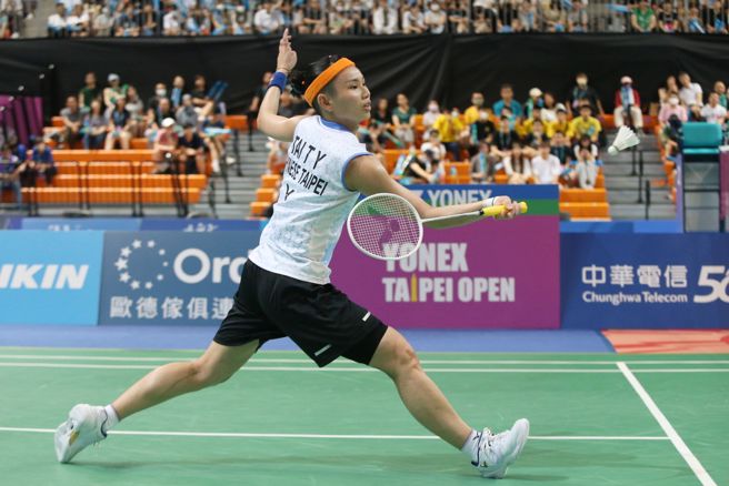 戴资颖连两年闯进台北羽球公开赛女单决赛。(杜宜谙摄)