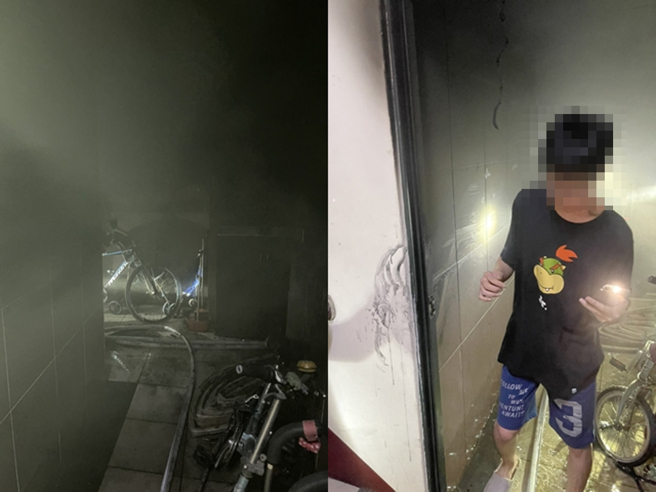 新竹瓦斯公司设在竹北市泰和里的整压站轴流阀有砂石进入，导致压力异常，用户在使用瓦斯时引发大规模气爆，共有12处民宅火警造成1重伤3人轻伤事件。（消防局提供）