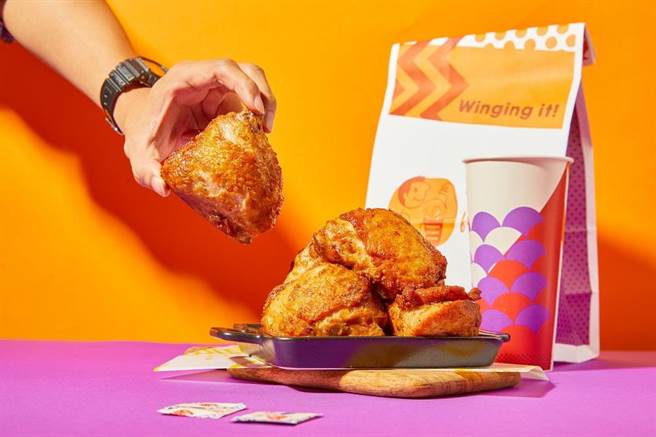 頂呱呱推出UberEats獨家優惠，包括原味炸雞、阿勇雞塊享單點8折。（頂呱呱提供）