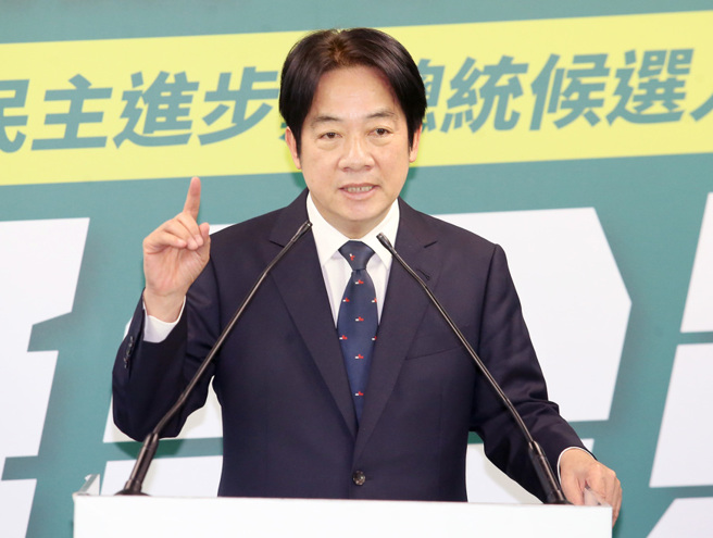 民进党总统参选人、现任副总统赖清德。（资料照片）