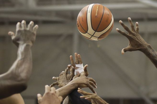 多明尼加篮球比赛。（美联社资料照）