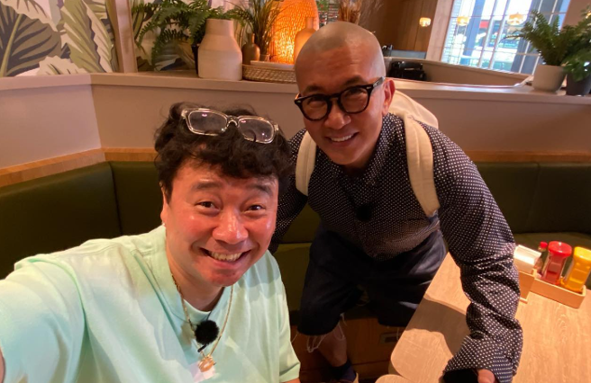 具俊晔、姜元来在台湾合体。(图/姜元来IG)