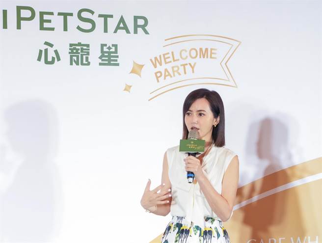 简沛恩以品牌董事长之姿分享创业理念。（iPETSTAR心宠星提供）