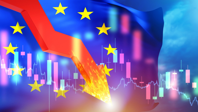 德国经济数据不理想，显示经济惨澹现况。（示意图／shutterstock）