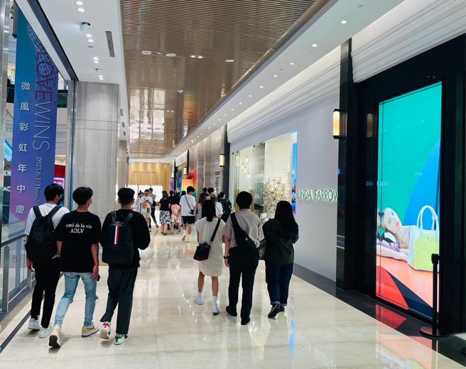 微風端午連假期間整體業績對比去年成長約四成。（微風提供／吳奕萱台北傳真）