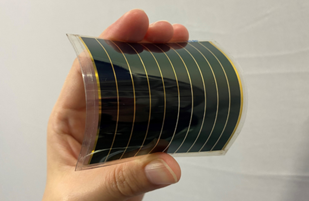 豐田首次披露與Enecoat啟動車載鈣鈦礦型光伏電池太陽能面板聯合研發。（圖／Enecoat）