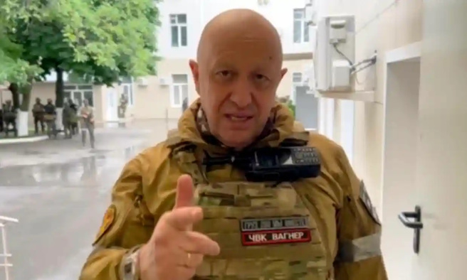 瓦格納首領在一天的沉默後，再次重磅發言。(圖/美聯社)