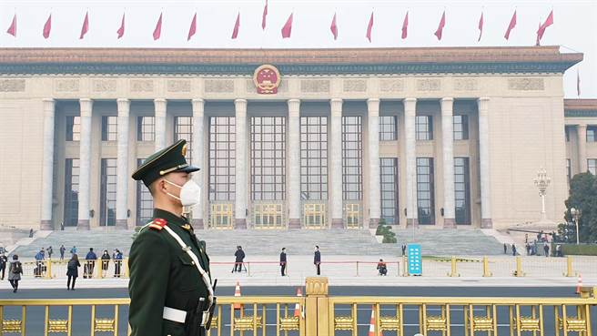 大陆「爱国主义教育法」草案提请审议，提出增港澳台同胞国家认同。（蓝孝威摄）