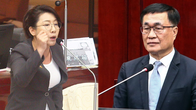 面对民眾党议员的炮火，李四川（右）用高情商的方式解决。（合成图／中时资料照）