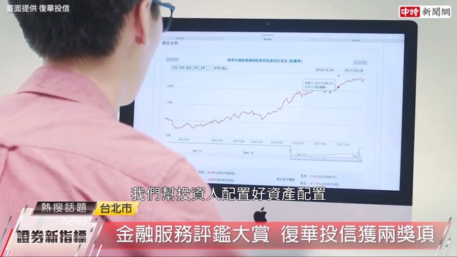 復华投信资深业务副总徐玮瑄表示，公司在2017年的时候推出理财机器人「强势通」，透过大数据运算，帮助投资人配置资产。(图:中时新闻网)