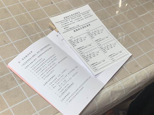 建德幼儿园的托药单，家长当日如有喂药需求均须确实填写，老师就会按照指示喂药。（徐佑升摄）