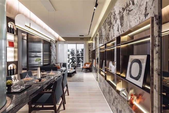 「Twin Park」在选材配备上尽善尽美，媲美豪宅等级。(业者提供)

