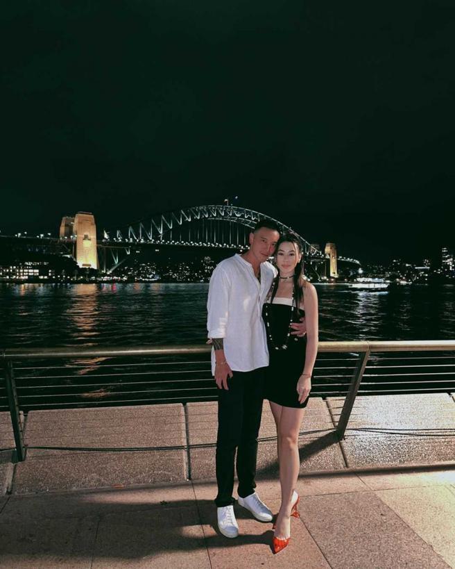 王阳明与蔡诗芸分手8年后，决定共度一生。（图／翻摄自蔡诗芸IG）