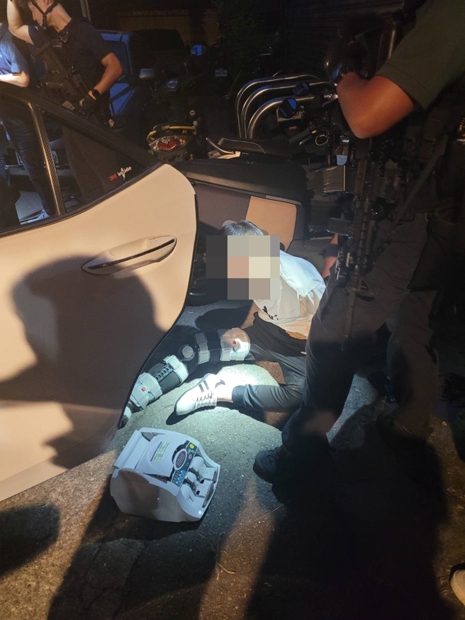 又是陈志明！5月对警开枪被捕，号称「不要命」遭轰2枪又栽了。(戴志扬翻摄)