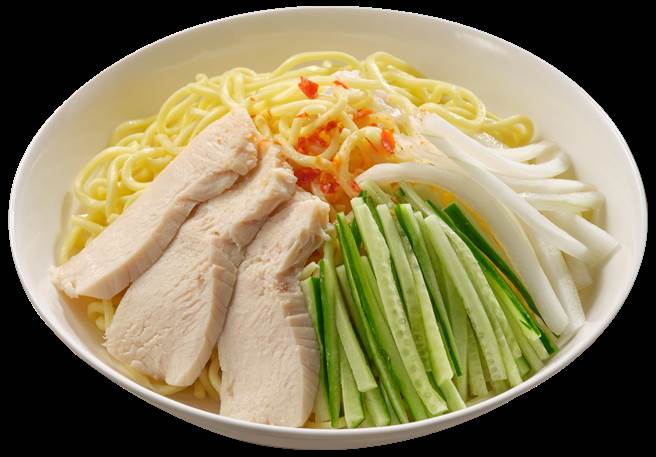 OKmart「六扇门泰式凉麵」，75元。（OKmart提供／朱世凯台北传真）