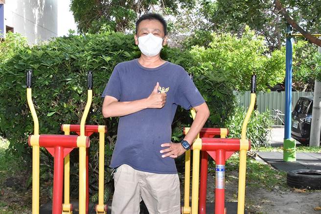 王男感謝彰基醫護團隊提供完整的照護，更謝謝大愛捐出心臟的捐贈者及家屬。（彰基提供／孫英哲彰化傳真）