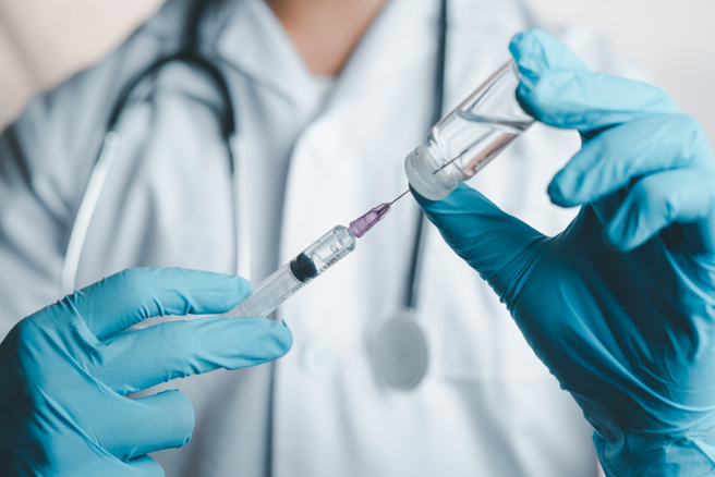 疫苗示意图。（Shutterstock）