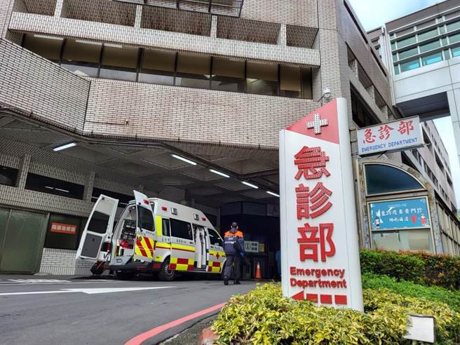 台北榮民總醫院。（陳人齊攝）