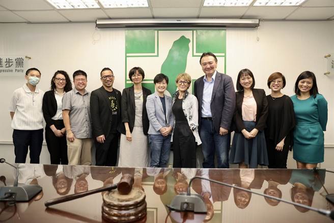 國際特赦組織總會來訪　民進黨：台灣對人權維護堅定不移。民進黨提供