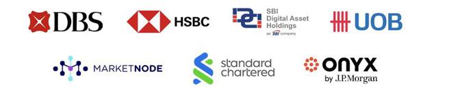 （新加坡金融管理局（MAS）数位资产管理最新「Project Guardian实验」，匯丰、渣打、星展、花旗、华侨银等11家土洋银行全参与其中。资料来源／MAS）