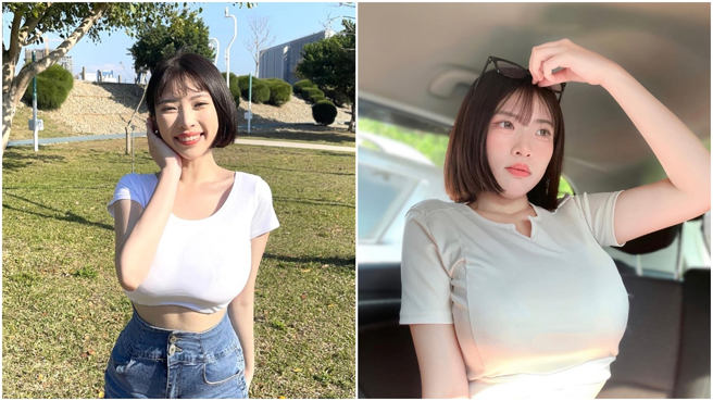 江宛庭有二垒妹的称号，人气不断飙升。(图/jtw_03317)