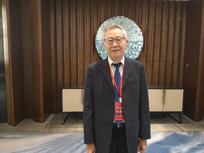 淡江大学中国大陆研究所荣誉教授赵春山28日出席「第九届两岸智库学术论坛」。（陈冠宇摄）