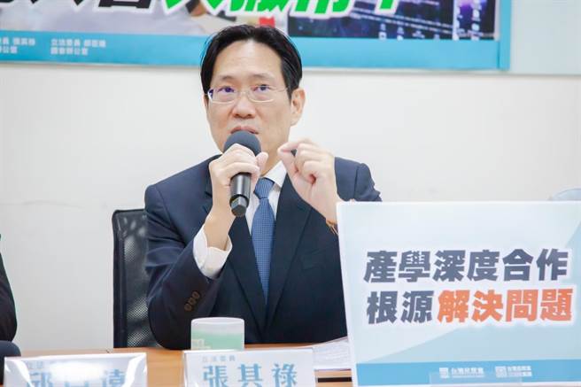 民眾党立委张其禄。（张其禄办公室提供／杨亚璇台北传真）