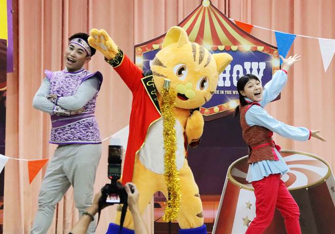 「大鱼乐家」由渔业署委请财团法人台湾养殖渔业发展基金会执行，活动包含万花筒剧团演出的鱻旅奇缘音乐剧。（吕妍庭摄）