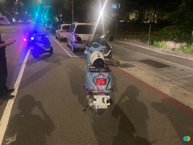盧嫌偷車後不到1小時就被警方查獲。（警方提供）