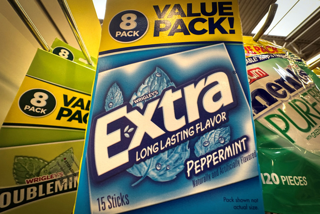 從健怡可樂（Coca-Cola diet soda）到瑪氏公司（Mars）Extra口香糖，以及部分Snapple飲料都有用到的甜味劑阿巴斯甜。（圖／路透社）