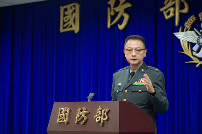 国防部发言人孙立方少将。(国防部提供)
