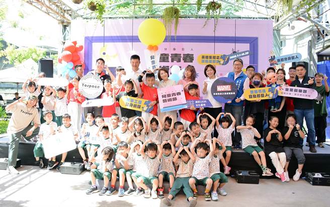 漫威英雄打頭陣，屏東兒童青春藝術節暑假熱鬧登場。（林和生攝）