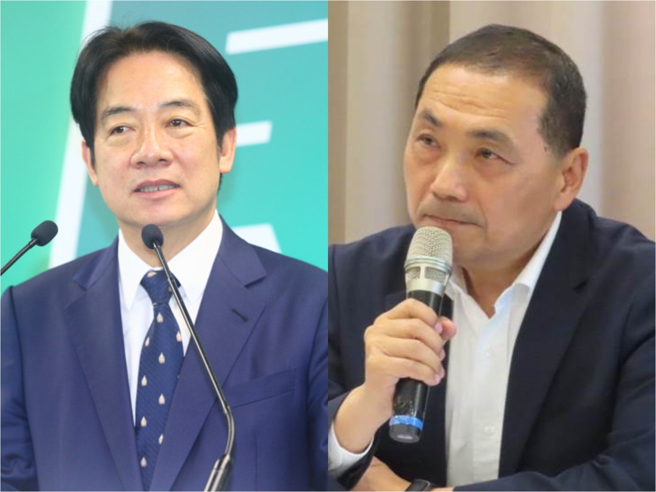 侯办明早将告赖清德（左）加重诽谤。（合成图／资料照）