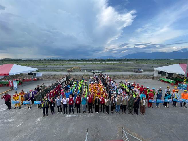 颱風季前演練水災情況，屏縣府：防範於未然。(屏縣府提供)