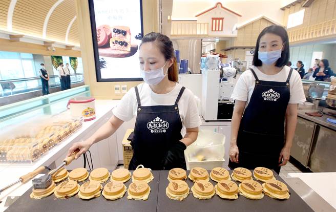 馬祖新村車輪餅。（范揚光攝）