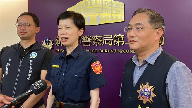 新竹市警局长张素菱提醒青少年，深夜勿在外逗留，到网咖或其它场所消费，要注意提供的饮食，来路不明的饮料千万不要喝。（王惠慧摄）