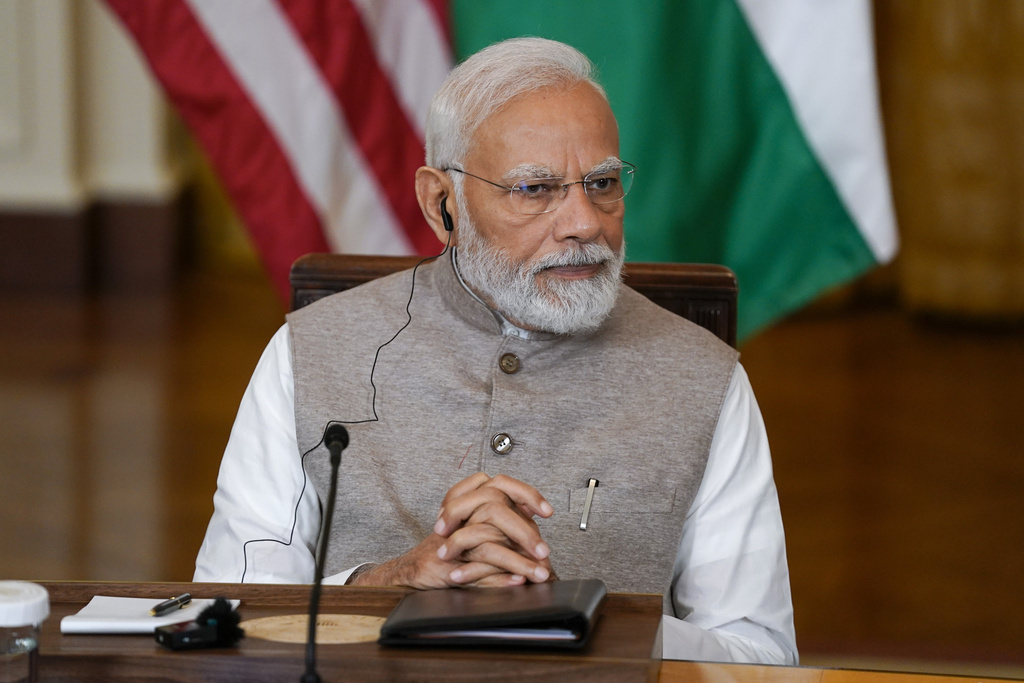印度总理莫迪（Narendra Modi）。（图／美联社）(photo:ChinaTimes)